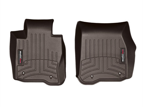 WeatherTech 2014+ BMW 4-Series Front FloorLiner - Cocoa - 475701
