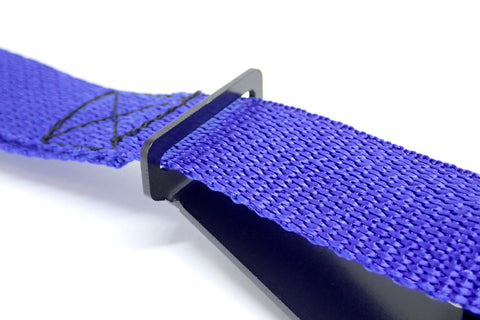 BuiltRight Industries 09-20 Ford F-150/Raptor (09-14 SuperCrew Only) Rear Seat Release - Blue Strap - 100114
