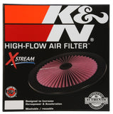 K&N X-Stream Top Filter X-Stream 16in OD - Black - 66-1601