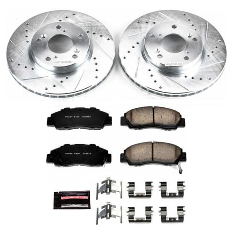 Power Stop 98-02 Honda Accord Front Z23 Evolution Sport Brake Kit - K1041
