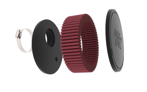 K&N Universal Filter 2 1/16in Flange / 6in OD / 2in H / CR TP V - RU-045V