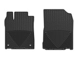 WeatherTech 13+ Toyota Avalon Front Rubber Mats - Black - W312