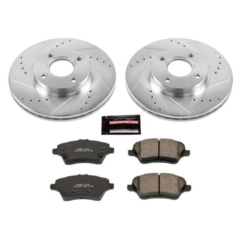 Power Stop 14-19 Ford Fiesta Front Z23 Evolution Sport Brake Kit - K6818