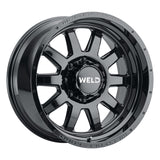 Weld Off-Road W168 20X9 Stealth 8X165.1 ET00 BS5.00 Gloss Black 125.1 - W16809082500