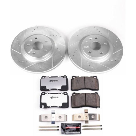 Power Stop 14-17 Buick Regal Front Z26 Street Warrior Brake Kit - K6391-26