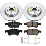 Power Stop 06-08 Jaguar S-Type Rear Z23 Evolution Sport Coated Brake Kit - CRK4612
