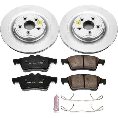 Power Stop 06-08 Jaguar S-Type Rear Z23 Evolution Sport Coated Brake Kit - CRK4612