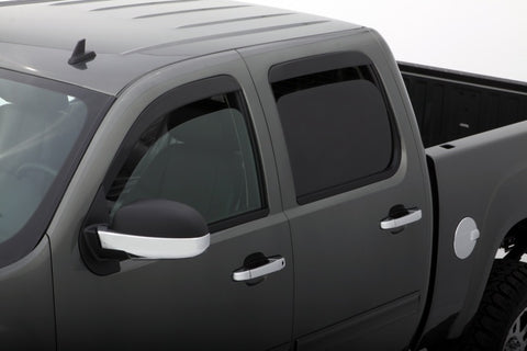 AVS 20-21 Chevrolet Silverado 2500 HD Crew Cab Ventvisor Low Profile Deflectors 4pc - Smoke - 894091