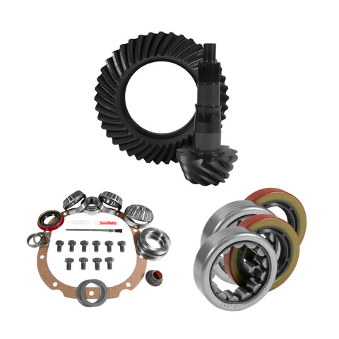 Yukon 8.8in Ford 3.31 Rear Ring & Pinion Install Kit 2.25in OD Axle Bearings and Seals - YGK2216