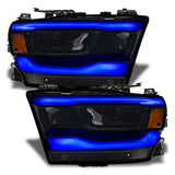 Oracle 19-21 RAM 1500 RGB+W Headlight DRL Kit Reflector LED - w/ BC1 Controller - 1281-335