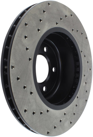 StopTech 04-10 BMW 5-Series & 6-Series Drilled Left Front Rotor - 128.34071L