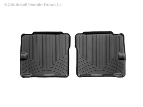 WeatherTech 04+ Chrysler Pacifica Rear FloorLiner - Black - 440942