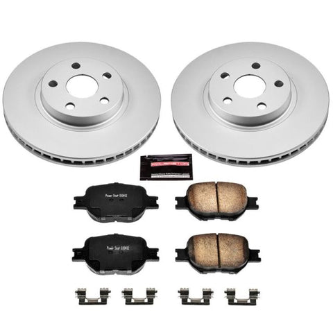 Power Stop 05-10 Scion tC Front Z17 Evolution Geomet Coated Brake Kit - CRK2313