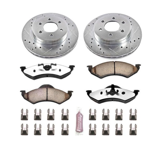 Power Stop 00-02 Dodge Dakota Front Z36 Truck & Tow Brake Kit - K2139-36