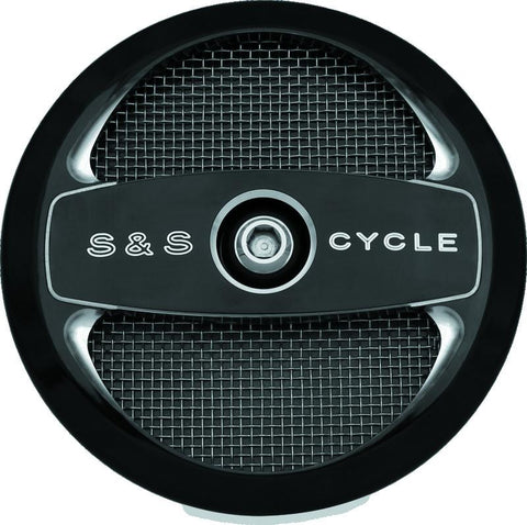 S&S Cycle Air 1 Air Cleaner Cover - Gloss Black - 170-0214