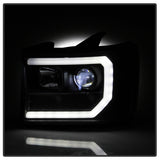 Spyder GMC Sierra 1500/2500/3500 07-13 Denali 08-13 LED Headlights Blk PRO-YD-GS07V2PL-BK - 5087522
