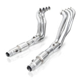 Stainless Works 2008-09 Pontiac G8 GT Headers 2in Primaries 2-1/2in Leads Factory Connect w/HF Cats - PG8HCATFC