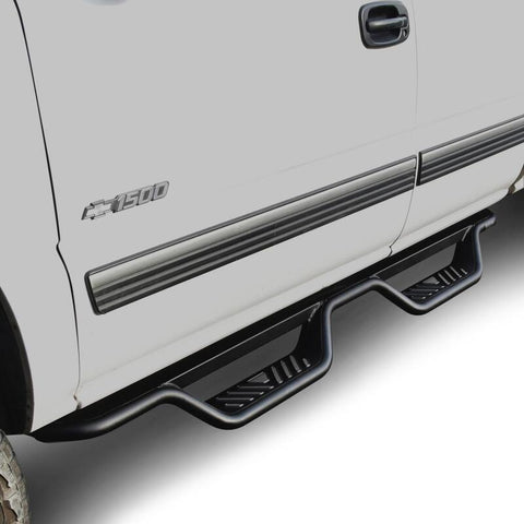 Westin 99-13 Chevrolet Silverado 1500 (Ext. Cab) Outlaw Drop Nerf Step Bars - Textured Black - 20-11685