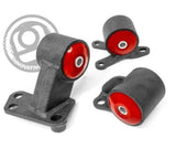 Innovative 94-01 Integra B-Series Black Steel Mounts 95A Bushings (Auto to Manual Hydro 2 Bolt) - 49551-95A