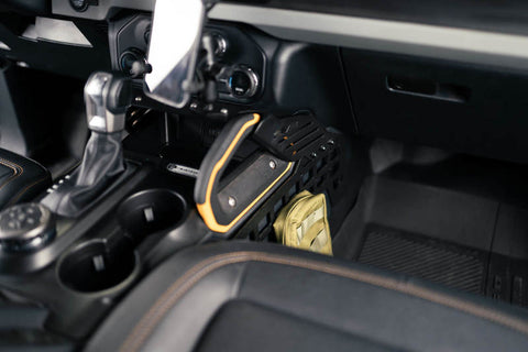 DV8 21-23 Ford Bronco Center Console Molle Panels & Bridge - CCBR-01
