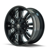 Mayhem 8070 Assault 18x9 / 5x114.3 BP / 18mm Offset / 87mm Hub Black Wheel - 8070-8956B18
