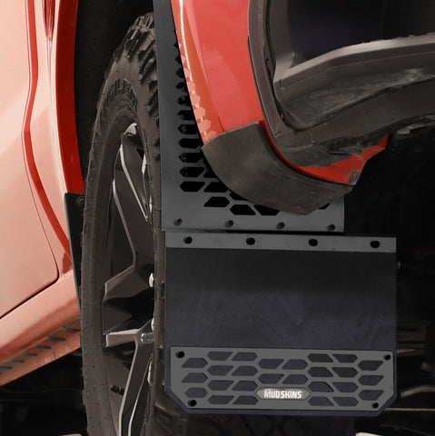 Putco 2020 Chevy Silv/Sierra HD Dually - (Fits Rear) - Set of 2 Mud Skins - HDPE w/ Hex Shield - 78225