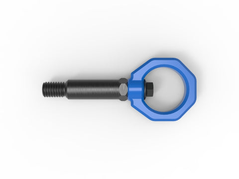 aFe Control Front Tow Hook Blue BMW F-Chassis 2/3/4/M - 450-502001-L