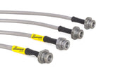 Goodridge 13-15 Nissan Sentra w/ Rear Drum Brakes SS Brake Line Kit - 22048