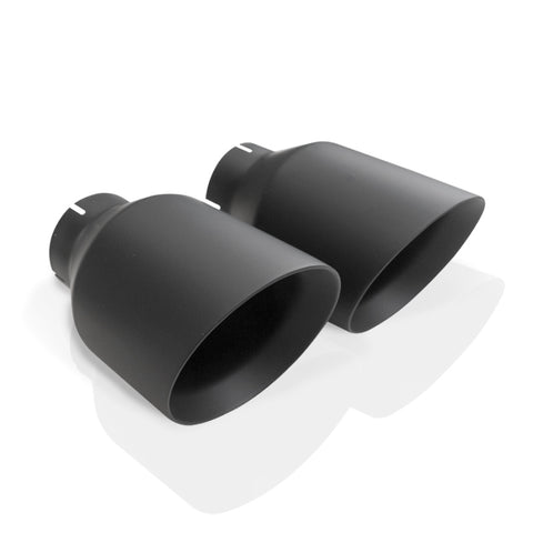 Stainless Works 2020 Ford GT500 Redline Catback H-Pipe Exhaust Factory Connect - Black Tips - GT500CBHFCRB