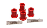 Energy Suspension Spring Bushings - Red - 8.2111R