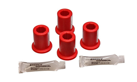 Energy Suspension Spring Bushings - Red - 8.2111R