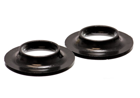 Energy Suspension Universal 2 1/8in ID 4 1/8in OD 13/16in H Black Coil Spring Isolators (2 per set) - 9.6106G