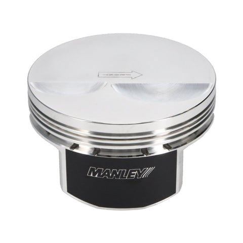 Manley Small Block Chevrolet LS Series 4.005in Bore 4in Stroke 4cc Flat Top Piston Set - 592605C-8