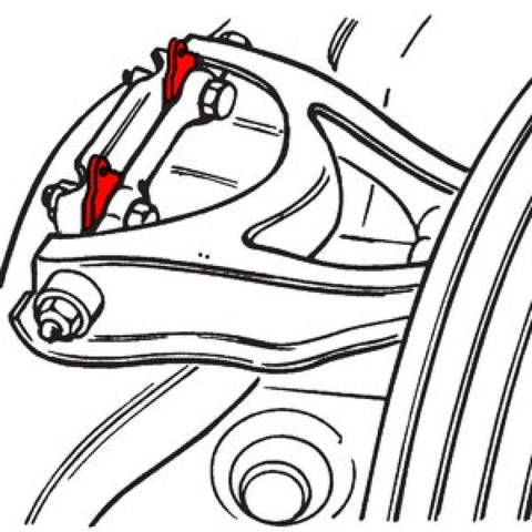 SPC Performance Caster/Camber Shims 1/16 (50) - 47767