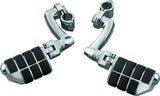 Kuryakyn Dually ISO  Pegs With 1inch Clamp Chrome (Pair) - 7980
