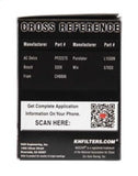 K&N Pro Series Oil FIlter 1.188in ID x 2.125in OD x 2.688in H for 99-01 Cadillac Catera - PS-7001