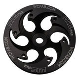Wehrli 01-16 Chevrolet 6.6L Duramax Twin CP3 Pulley Deep Offset - Black Anodized Finish - WCF100271