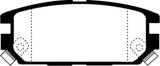 EBC 91-93 Dodge Stealth 3.0 4WD Redstuff Rear Brake Pads - DP3987C