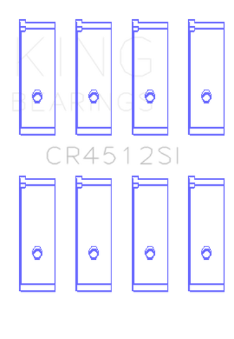 King Honda D17A1/2 (Size STD) Rod Bearing Set - CR4512SI