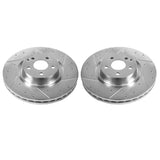 Power Stop 12-16 Mercedes-Benz C250 Front Evolution Drilled & Slotted Rotors - Pair - EBR1265XPR