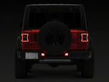 Raxiom 18-23 Jeep Wrangler JL Moab Rubicon Sahara Axial LED Rear Bumper Reflector Lights- Clear - J134140-JL