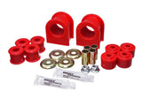 Energy Suspension 99-11 Ford F53 Motorhome Red 35mm Rear Sway Bar Bushing Set - 40.5024R