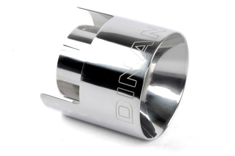 Dinan Double-Walled 4.5in Clamp-On Exhaust Tip - Polished - 4.5in Outlet / 3in Inlet - D663-0639-BOX
