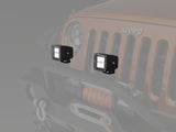 Raxiom 3-In Square 4-LED Off Road Light Spot Beam Universal (Some Adaptation May Be Required) - J106732