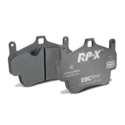 EBC Racing 07-08 Porsche 911 (997) Carrera 2 3.6L (Cast Iron Rotor Only) RP-X Front Brake Pads - DP82029RPX