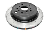 DBA 08-10 STi/2017 BRZ w/Perf. Pkg. Dual-Drilled Rear Slotted 4000 Series Rotor - 42656S-10
