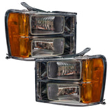 Oracle 07-13 GMC Sierra SMD HL - Square Ring Design - ColorSHIFT w/ 2.0 Controller - 7054-333