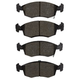 DFC 12-19 Fiat 500E Front 4000 Hybridynamic Brake Pads - 4000-1568-00