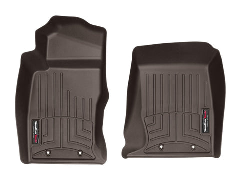 WeatherTech 2016+ Jaguar F-Type Front FloorLiner - Cocoa - 478311