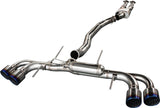 HKS RACING MUFFLER R35 GT-R w/ SILENCER - 31008-KN002